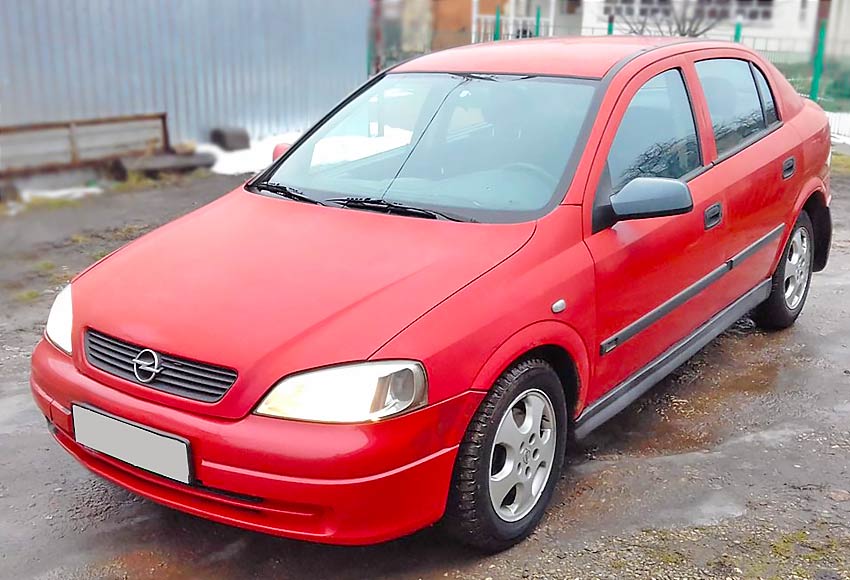 Opel Astra 2000 года